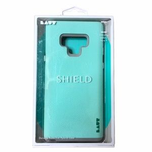 LAUT Samsung Galaxy Shield Note 9 Case  Durable Teal blue Green